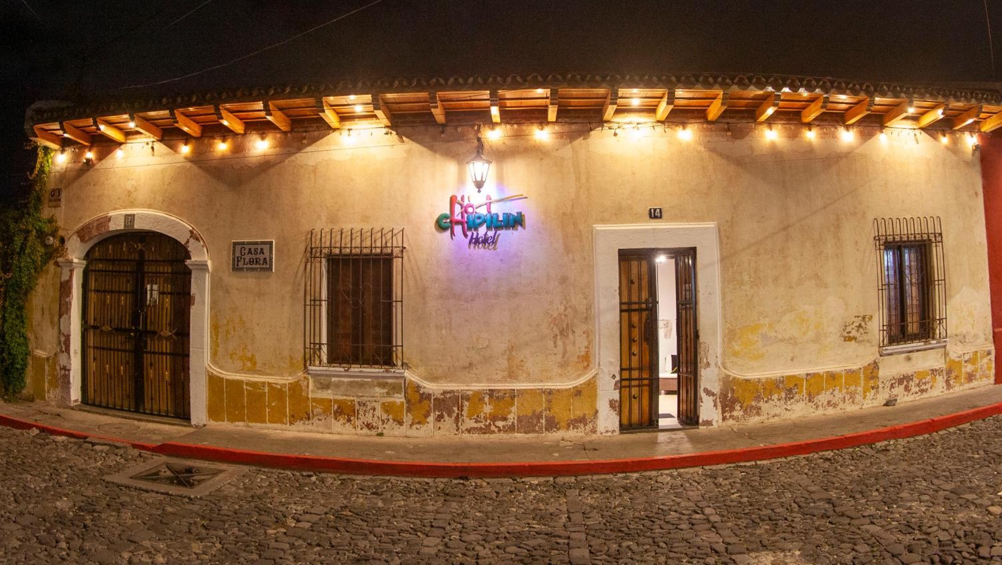 Hot Chipilin Hostel Antigua Bagian luar foto